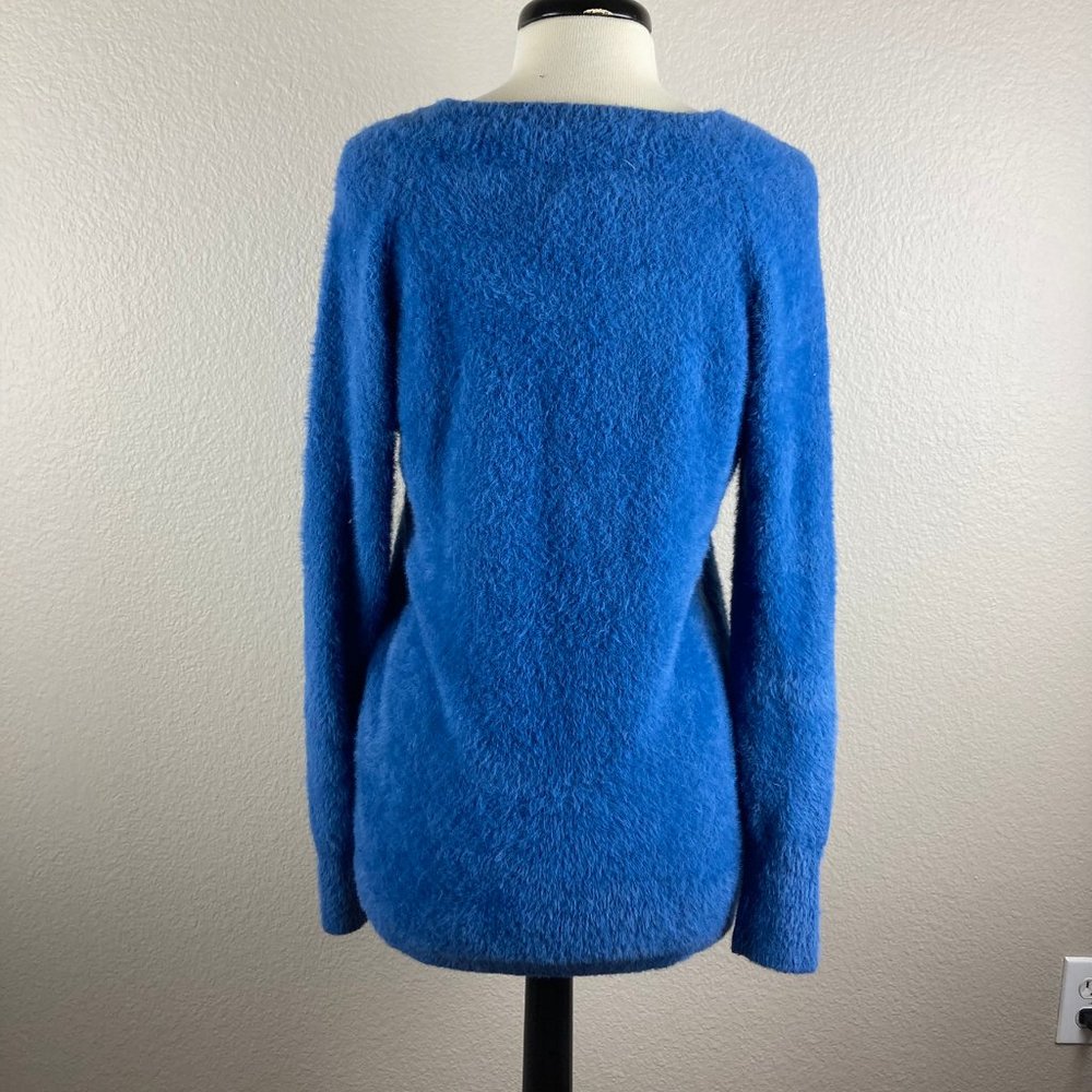 Aritzia Sunday Best Veruca Blue Chenille Sweater - XS - Picture 3 of 6